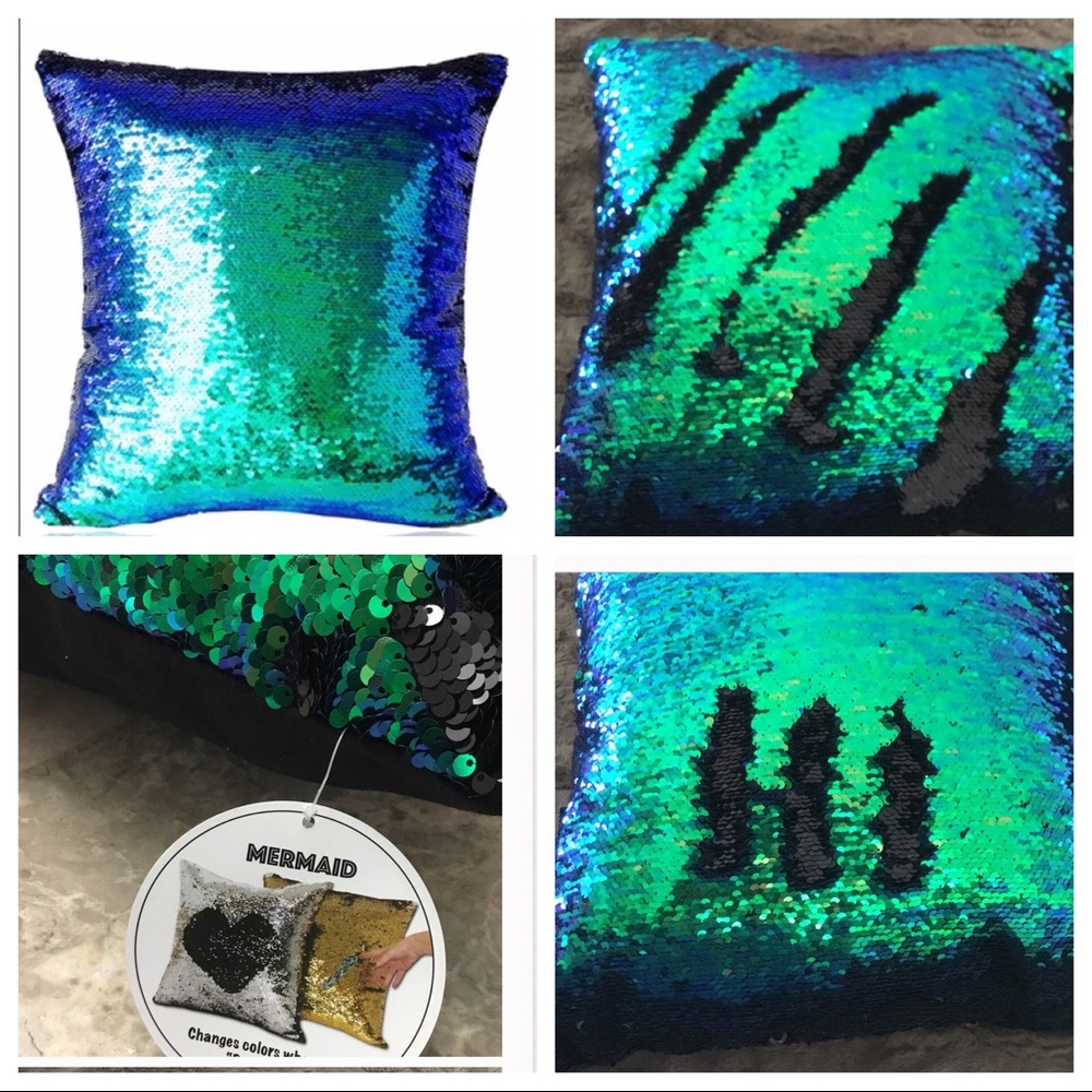SOLD🚨Sale 5/$25🚨 NWT Color Changing Pillow - Picture 1 of 6